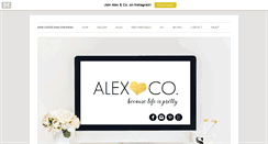 Desktop Screenshot of alexandcoprintables.com